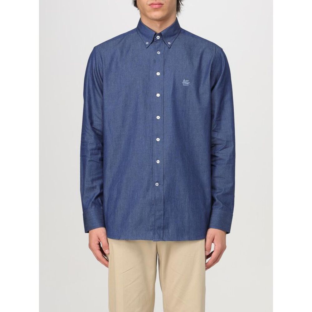 Etro Shirt Men Blue